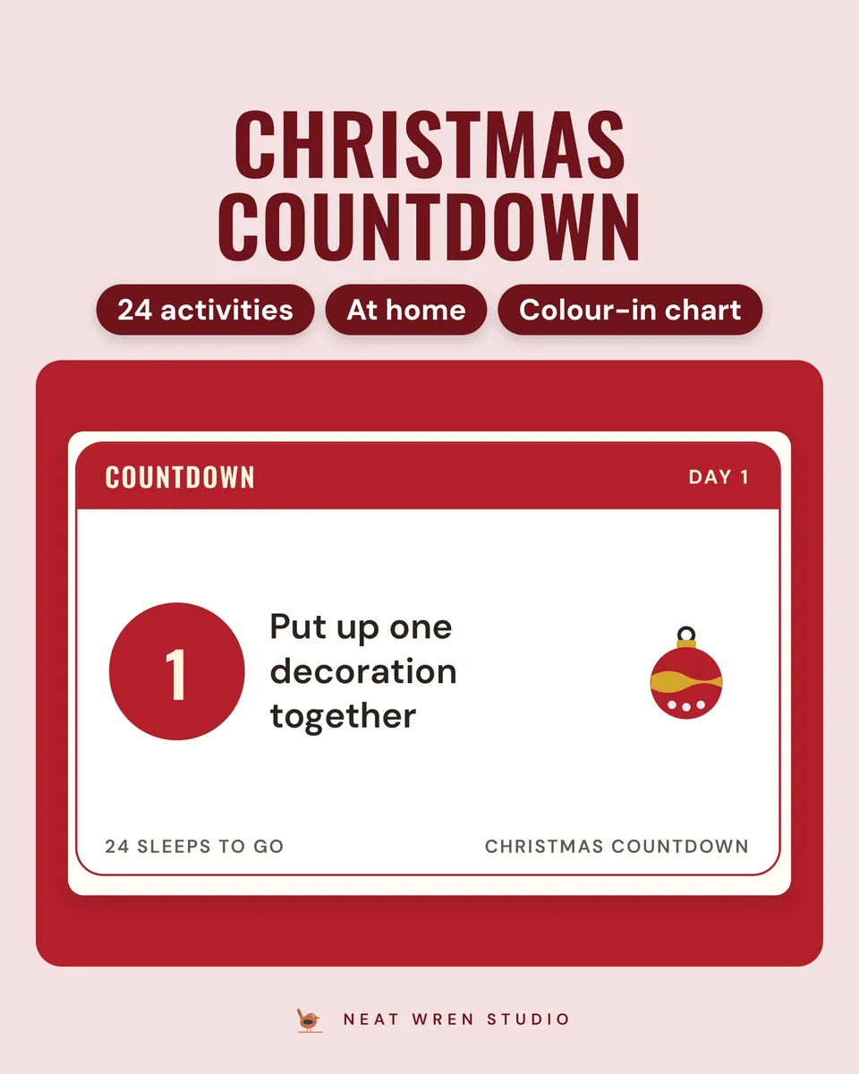 Christmas Countdown Calendar
