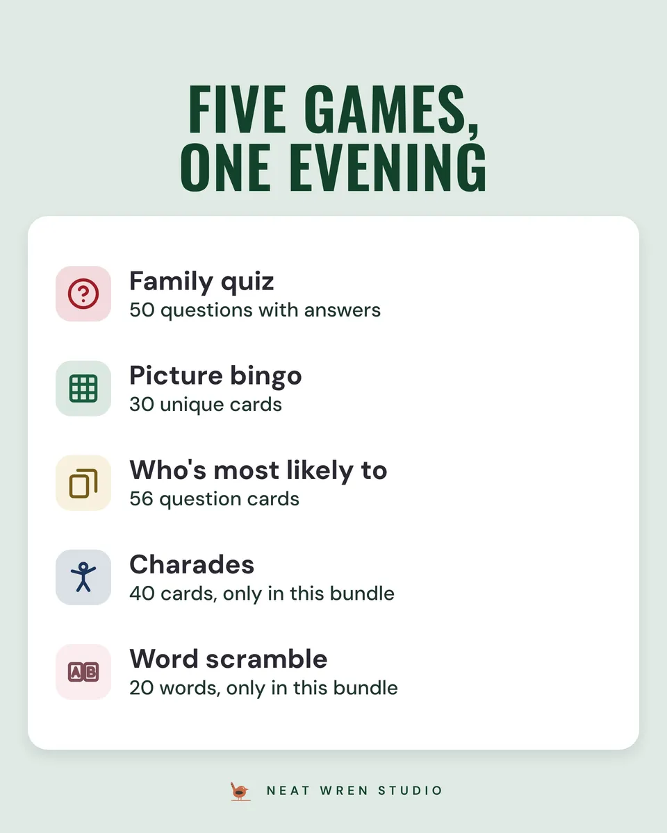 Christmas Games Bundle: five games