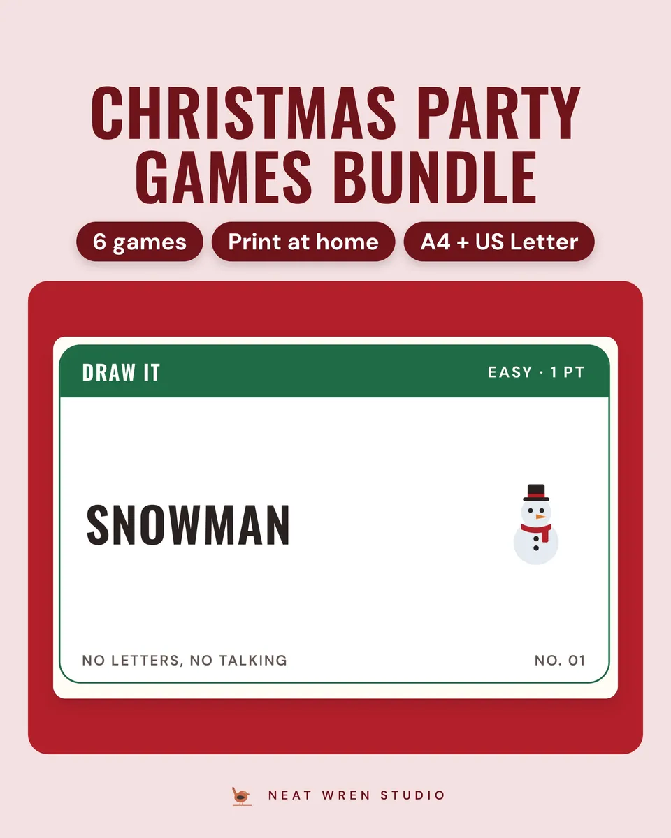 Christmas Party Games Bundle