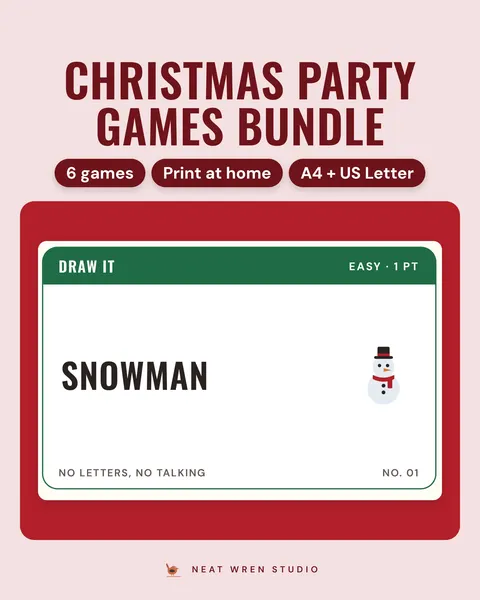 Christmas Party Games Bundle