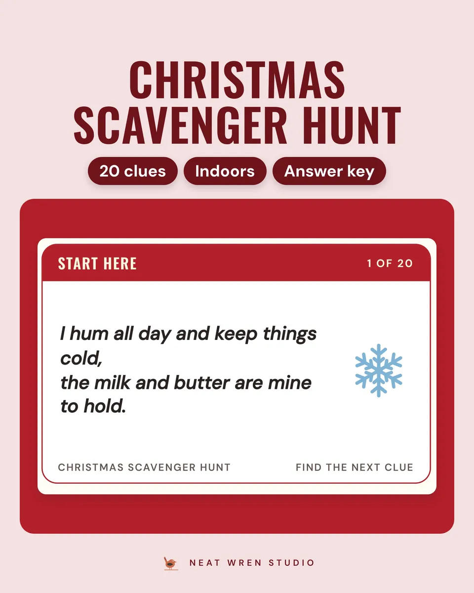 Christmas Scavenger Hunt