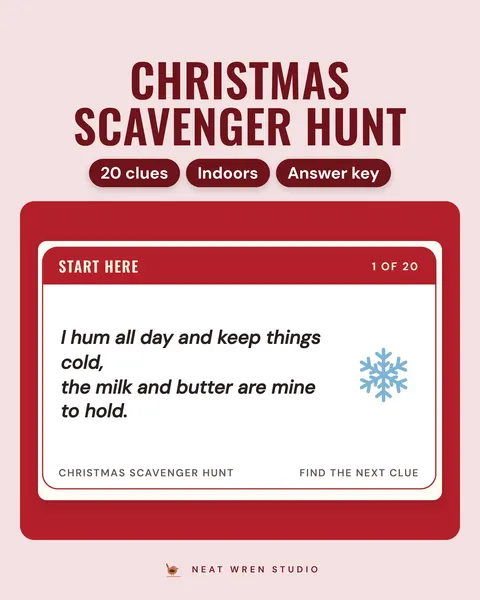 Christmas Scavenger Hunt