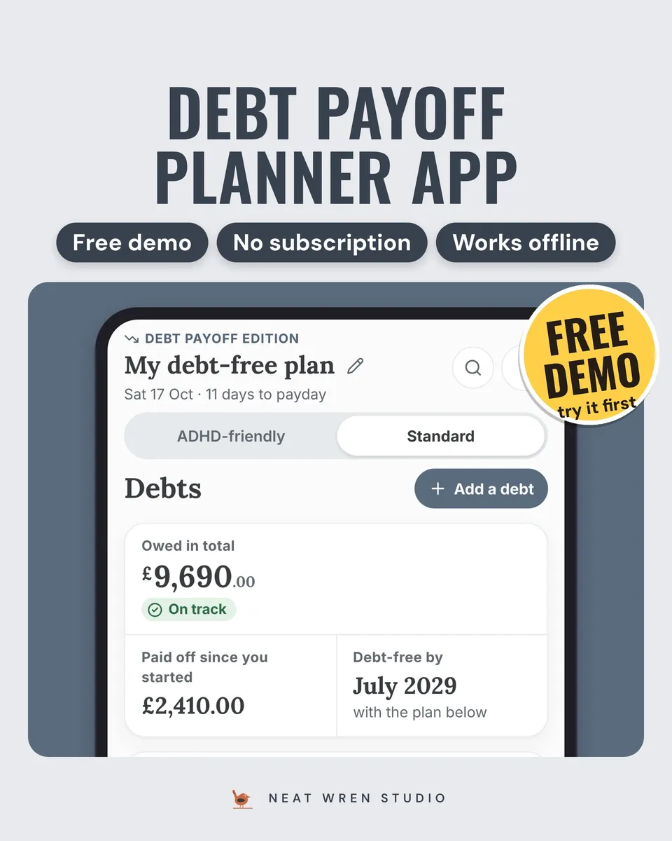 Debt Payoff App
