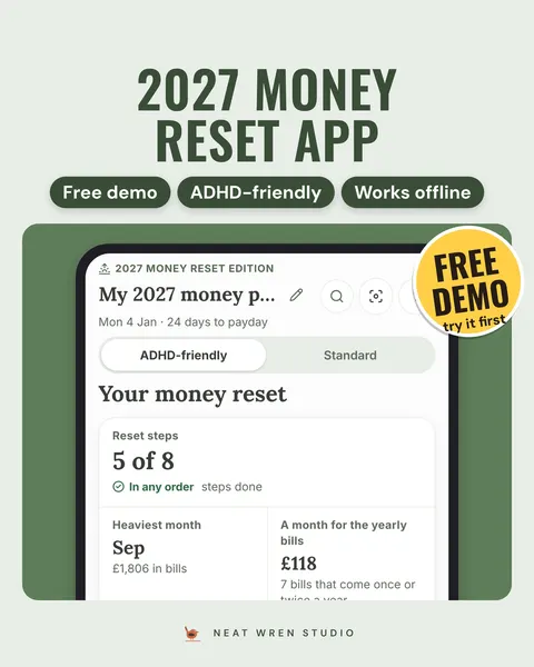 Calm Money: 2027 Money Reset