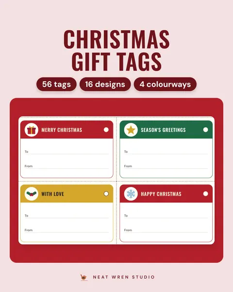 Printable Christmas Gift Tags